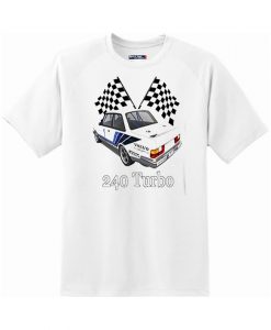 Vovo 240 Turbo Rally Racing T Shirt