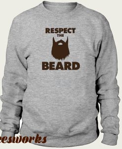 Sweater Respect Beard Men's Grey