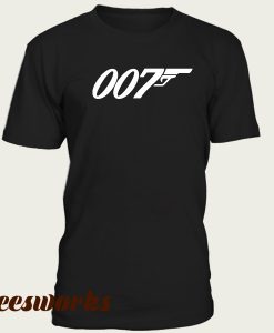 007 JAMES BOND BRITISH AGENT t-shirt
