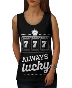 777 Lucky Slot Win Casino tank top
